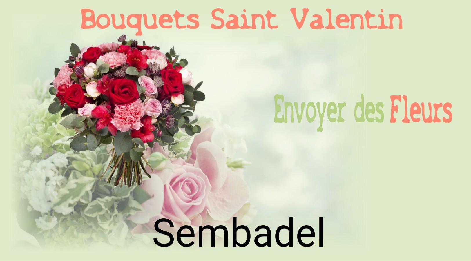 Roses de Saint-Valentin livrées à Sembadel